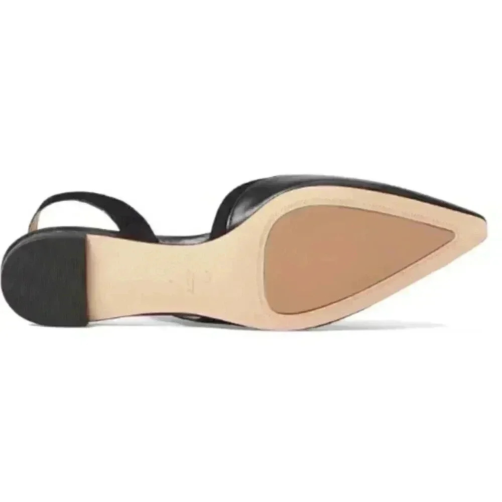 NATURALIZER 27 Edit 7-7.5 & 7.5-8 'Makenna' Sling Back Pointed Toe D'Orsay Flats - Picture 9 of 15